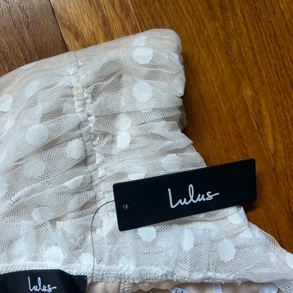 NWT Ivory Bustier Top - Picture 5 of 5